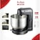 350W Electric Stand Mixer with 3.5L Large Capacity Bowl &amp; 5-Speed Control - Black
