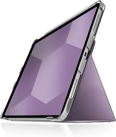 STM Studio For iPad Air 11-Inch M2 6Th Gen 2024 (5Th/4Th Gen) &amp; iPad Pro 11 Inch (4Th/3Rd/2Nd/1St Gen), Lightweight Protective Case With Apple Pencil Holder, Purple
