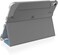 حافظة STM Studio لجهاز Apple iPad 10th Gen 2022، غطاء واقٍ خفيف الوزن، ظهر شفاف، مع مساحة تخزين لقلم Apple، يدعم وظيفة السكون/التنشيط التلقائي - أزرق