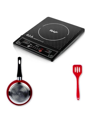 Digital Infrared Cooker Ceramic Plate 2000W, Frying Pan and Cooking Spoon, Free!