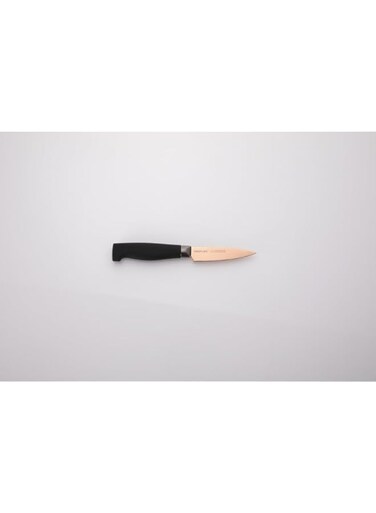Neoflam, Paring,Titanium knife (3.5inc), Non-stick Titanium Coated Blade,Silicone handel Black,9cm,Rose Gold.
