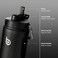 bottlebottle BOTTLE BOTTLE Insulated Water Bottle 64 oz with Straw and Dual-use Lid Half Gallon Water Jug Vacuum Stainless Steel for Workout and Sports Insulated Beer Growler with Handle（Black）