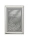 Lawrence Frames Polished Silver Plate 8 by 12-Inch Picture Frame, Bead Border Design