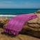 Nautical Charm Beach Towel  Pink