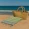 منشفة شاطئ "Nautical Charm" بلوني الأخضر والرمادي