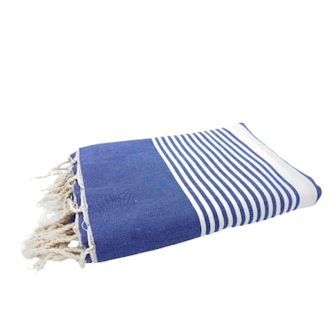 The Line Beach Towel Blue
