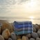 Mediterranean Essence Beach Towel  Blue