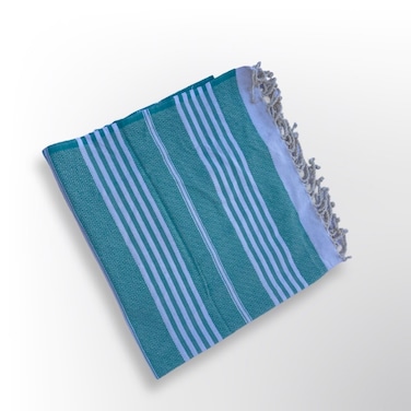 Mediterranean Essence Beach Towel  Green