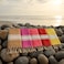 
Classic Beach Towel 100% recycled cotton Pink