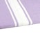 منشفة شاطئ كلاسيكية من قطن مُعاد تدويره بنسبة 100% بلون البنفسجي الفاتح
