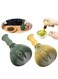 2 Pack Silicone Matcha Whisks in Green and Yellow, for Tea Ceremony and Matcha Preparation.