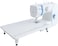 Juki VS-160 Zigzag Sewing Machine with 9 Built-in Stitches, 4-Step Button Hole, Oscillating Hook, Easy Thread Cutter, EXT-Table Included - 1 year warranty - Made in Vietnam