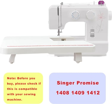 Singer Sewing Machine Extension Table ST-019 (Compatible with Singer 1408, 1409 & 1412)