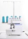 JUKI MO-735 5-Thread Serger &amp; Cover Overlock Machine-1 year warranty-Made in Vietnam
