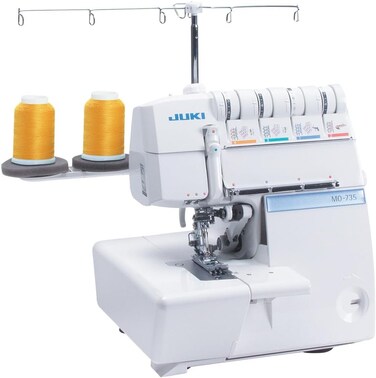 JUKI MO-735 5-Thread Serger &amp; Cover Overlock Machine-1 year warranty-Made in Vietnam