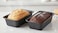 Loaf Bread Pan, 2 Set Rectangle Loaf Pan,Combo Non-Stick Carbon Steel Rectangle Baking Tin &ndash; Bread Loaf &amp; Cake Pan Set of 2, Black