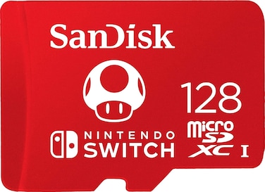 Sandisk Memory Card Micro Sd Nintendo Switch 100MB/S 128GB (International Version)