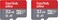 SanDisk 32GB 2-Pack Ultra MicroSDHC UHS-I Memory Card (2x32GB) - SDSQUAR-032G-GN6MT