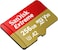 سانديسك بطاقة مايكرو اس دي UHS-I للالعاب بسعة 256 جيجابايت - C10، U3، V30، 4K، A2، Micro SD - SDSQXA1-256G-GN6GN