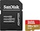 سانديسك بطاقة مايكرو اس دي UHS-I للالعاب بسعة 256 جيجابايت - C10، U3، V30، 4K، A2، Micro SD - SDSQXA1-256G-GN6GN