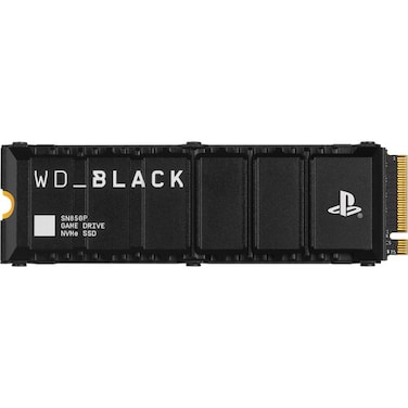 Western Digital SN850P 4TB Internal SSD PCIe Gen 4 x4 with Heatsink for PlayStation 5 - Black