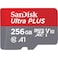 SanDisk Memory Card Micro SD Ultra Plus With Adapter 160MB/S 256GB (International Version)