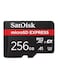 SanDisk Normal Micro Sd Express - 256GB [Sdsqxfn-256G-Gn4Nn]