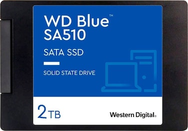 Western Digital SA510 2.5&quot; SATA Internal Solid State Drive SSD 2TB - Blue (International Version)