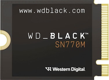قرص SSD ويسترن ديجيتال WD Black Sn770M NVMe سعة 2 تيرابايت
