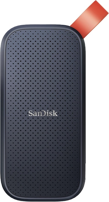 SanDisk 1TB Portable SSD Up to 800MB/s USB-C, USB 3.2 Gen 2 External Solid State Drive (SDSSDE30-1T00-ABJS) (International Version)