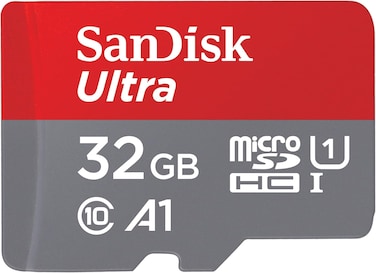 Sandisk Ultra Plus 32GB Micro SDHC 130mb/s Memory Card with Adapter (International Version)