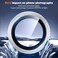 Muzz Camera Lens Protector for Samsung Galaxy Z Fold 6 5G Case Cover,Shatterproof, Ultra-HD 9H Tempered Glass Camera Screen Protector Metal Ring Cover Film Samsung Galaxy Z Fold 6 2024 (Silver)