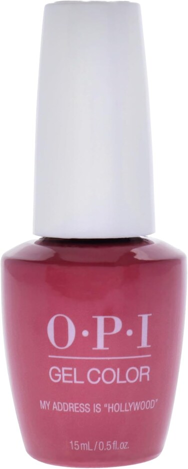 OPI Gelcolor, My Address Is "Hollywood", Pink Gel Nail Polish, 0.5 Fl Oz