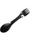 UBOYLI Multi-Function Portable Camping Tool, 5 in 1 Stainless Steel Fork Spoon Outdoor Travel Picnic Cutlery Bottle Can Opener