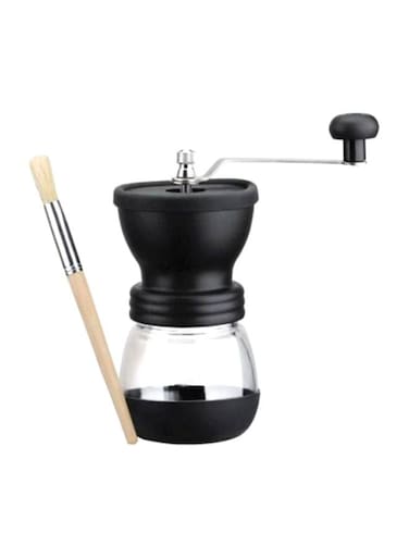 Baby Manual Coffee Grinder With Storage Jar Black/Clear 0.5Liters