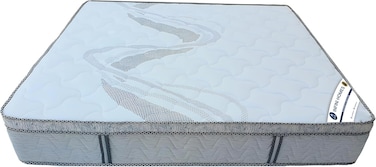 INFINI HOMES Premium Eurotop Visco White Memory Foam Mattress (180W X 190L X 30H)