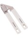USA Stainless Steel Garlic Press &acirc;&euro;&ldquo; White   Rust-Proof, Ergonomic Non-Slip Handle   Effortless Garlic Mincing   Dishwasher Safe Kitchen Tool