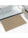 Bathroom Mat, Waffle Bath Mat, Super Absorbent Non Slip Shower Mats for Bathroom, Tub and Shower, Machine Wash Dry (Brown, 43x61cm)
