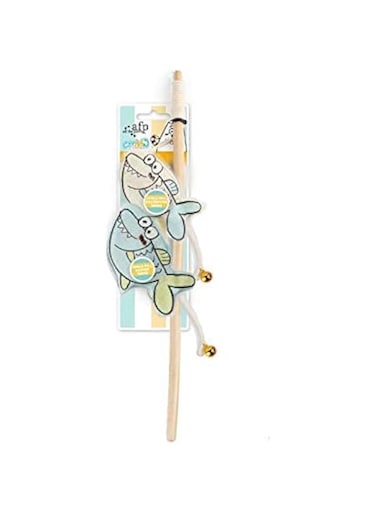 ALL FOR PAWS Catoon Fishes Wand Catnip Toy, 1.9 kg