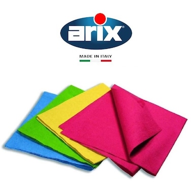 Arix Professional Microslim Yellow Cloths 5pcs - Ultimate Cleaning Solution