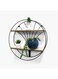 Box Sera Circle 2-Tier Wall Shelf 40 x 10 x 40 cm