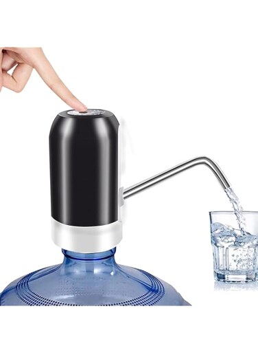 MAXCCC 5 Gallon Water Pump Dispenser, Electric Bottle Pump, Portable USB Charging For Home Office