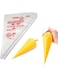 Disposable Pastry Bags 14In 200pc Cake Cream Decoration Kitchen Icing Food Preparation Bags Cup Cake Piping Baking, Anti Burst Pastry Bags With Non-slip Design For Frosting and Cookies Decoration