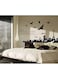 Miihome Removable Wall Decal Sticker Beautiful FLights, white