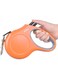 Fida Retractable Dog Leash for Large Dog up to 50kg, JFA Series, 16ft Tape Orange Large
