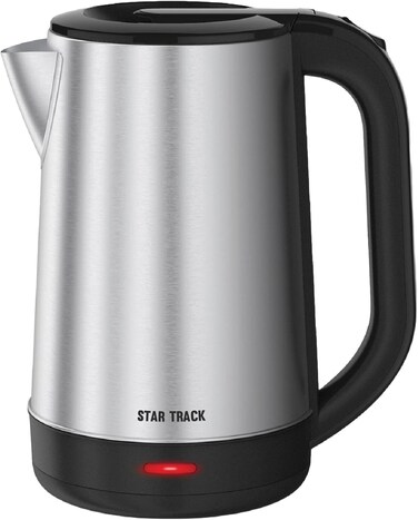 STAR TRACK 2.0L Electric Kettle, 2200W, Instant Heating, Manual Lid, Auto Shut Off, Boil Dry Protection, ST-20SD-KS2200