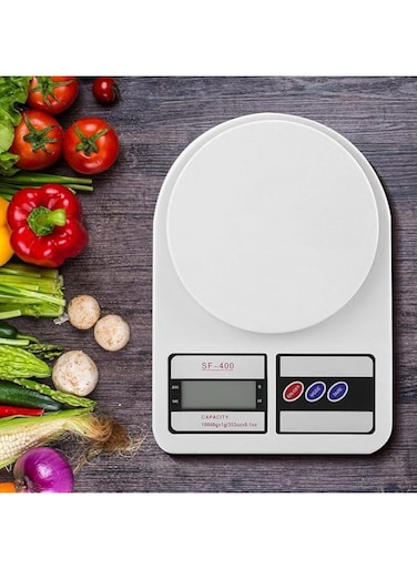 Electronic Digital Kitchen Scale 10Kg, for Cooking and Weight Loss with Tare Function