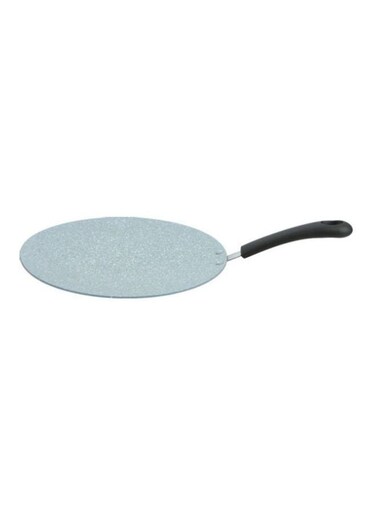 Aluminum Concave Tawa Silver 32cm