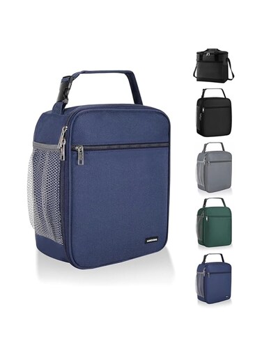 Cooler Bag Collapsible Insulated Bags Leakproof Lunch Cooler Tote with Multi-Pockets for Adult Insulated Thermal Bag for Beach, Picnic, Office Work