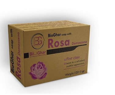 BIO GHAR ROSA DAMASCENA SOAP 105+5G
